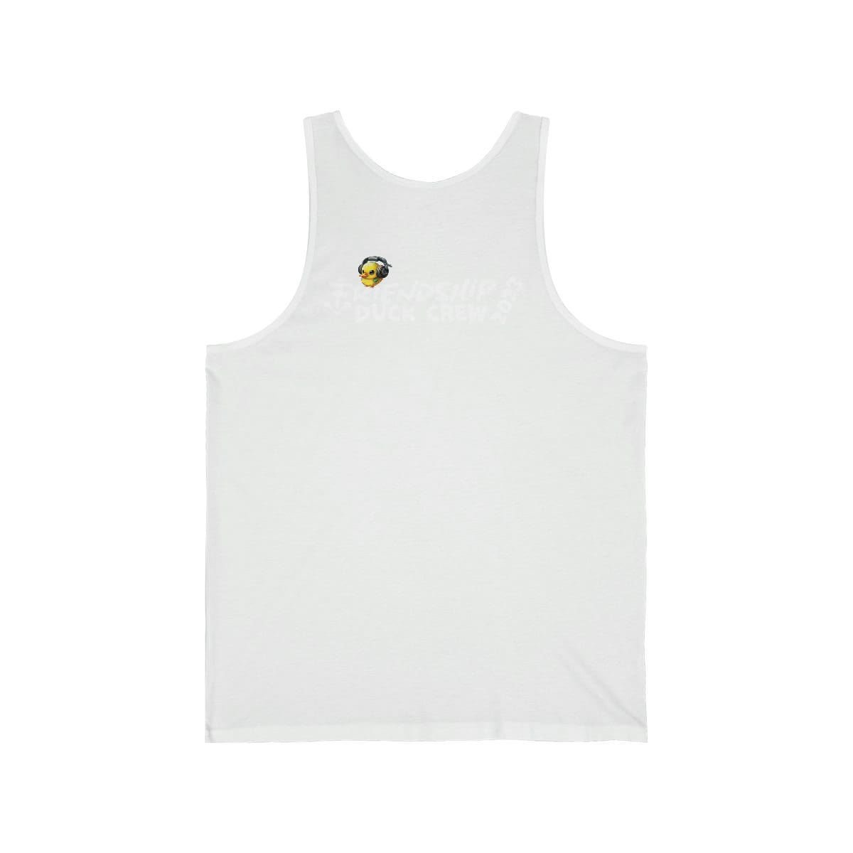 Extra Virgin Friendship Oil - Duck Crew 2023 - Unisex Jersey Tank - Image 4