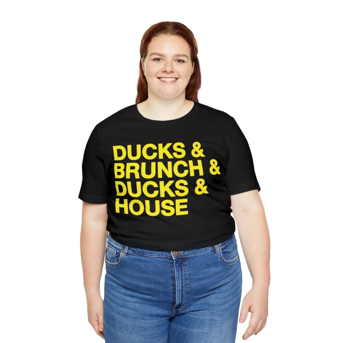 Ducks and Brunch and Ducks and House - Unisex Jersey Short Sleeve Tee - Image 8