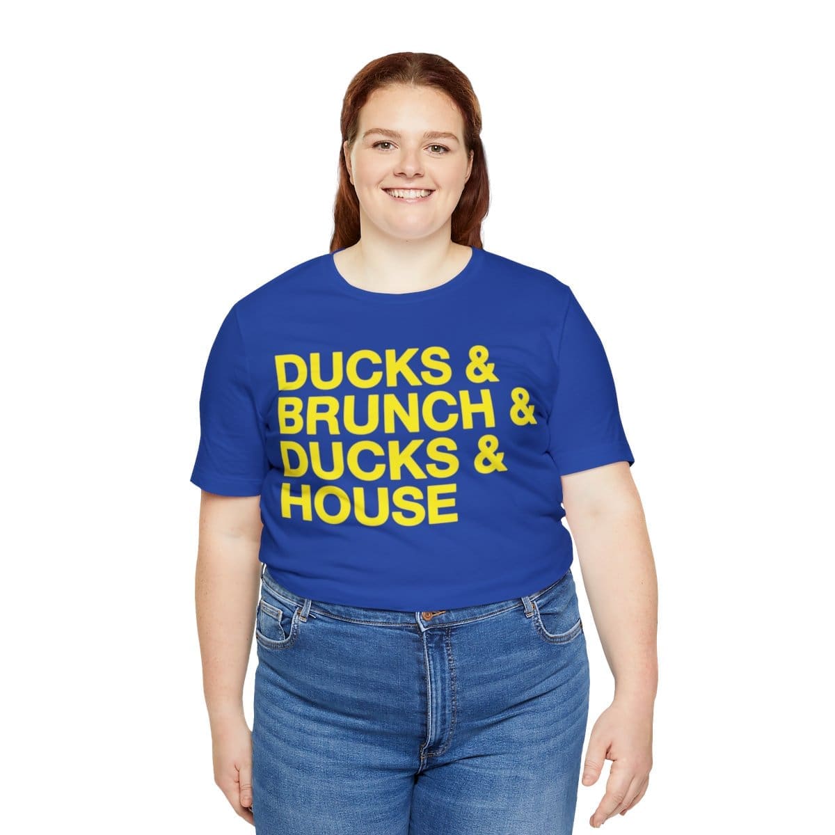 Ducks and Brunch and Ducks and House - Unisex Jersey Short Sleeve Tee - Image 44