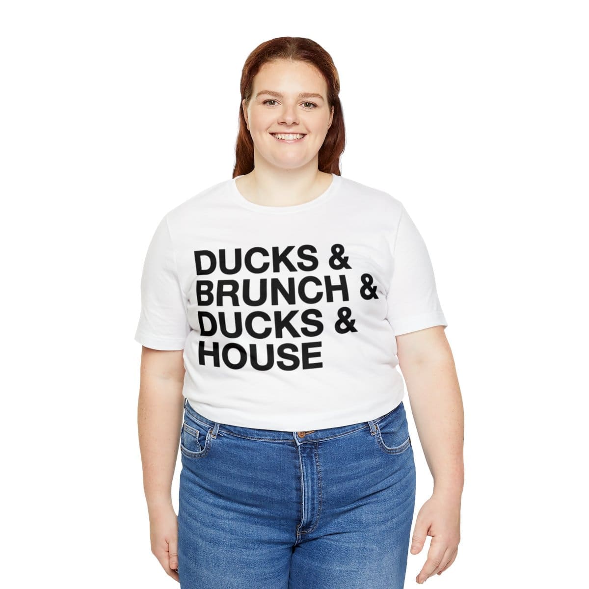Ducks and Brunch and Ducks and House - Unisex Jersey Short Sleeve Tee - Image 20