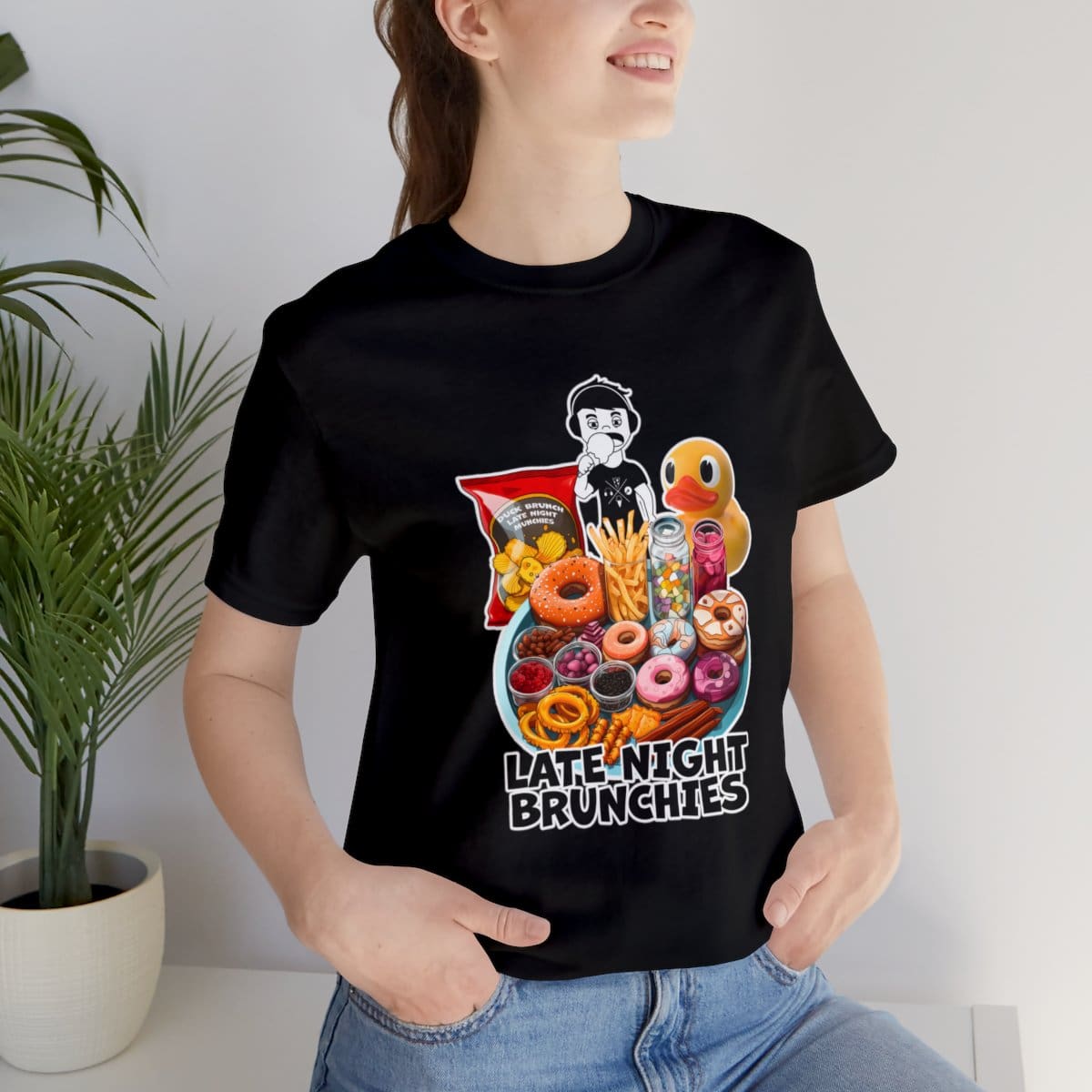 Late Night Brunchies T-Shirt - Image 9
